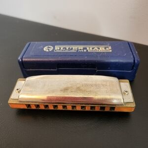 Blues Harp Hohner Harmonica Vintage Made In Germany
